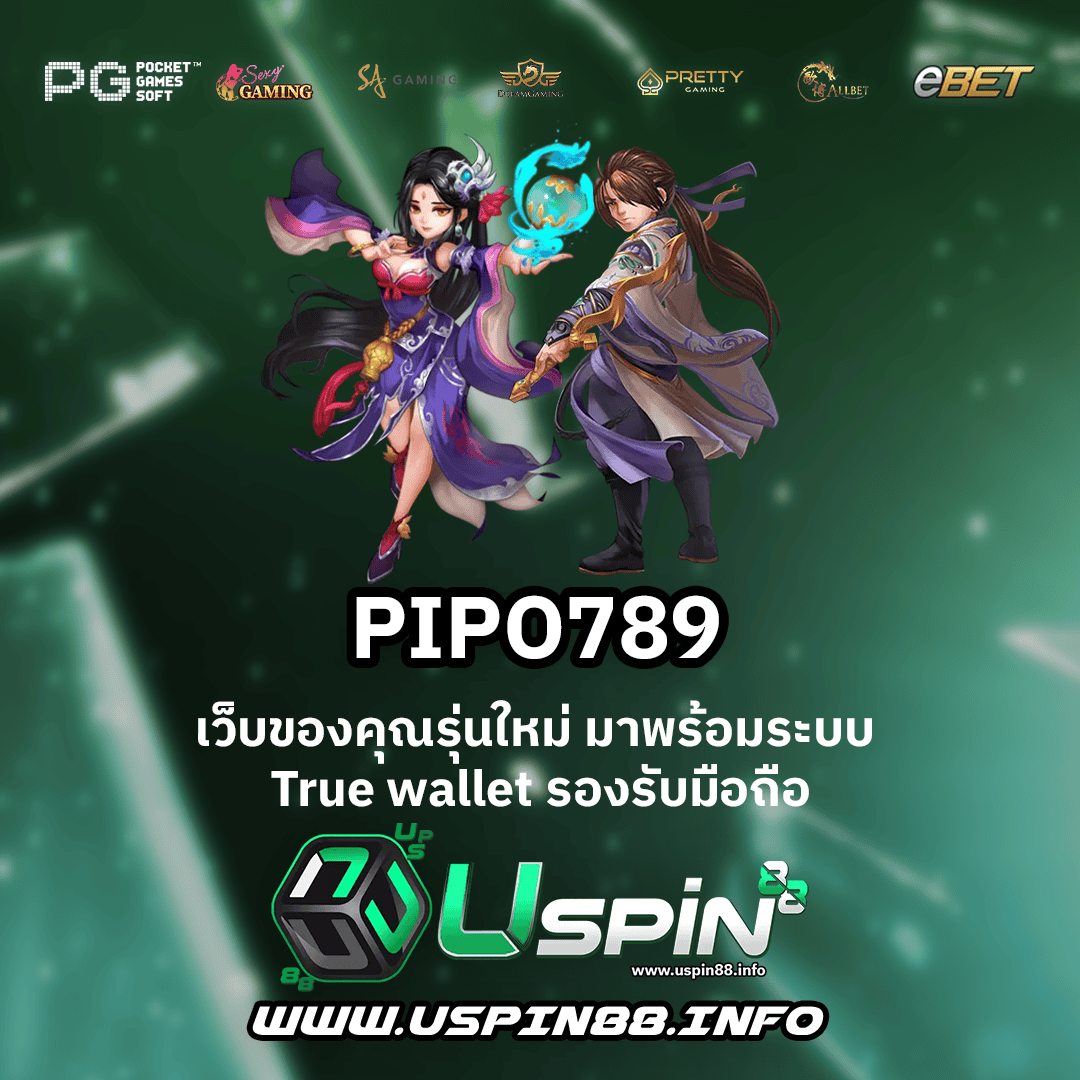 PIPO789 ระบบออโต้ True Wallet ฝากถอนรวดเร็ว